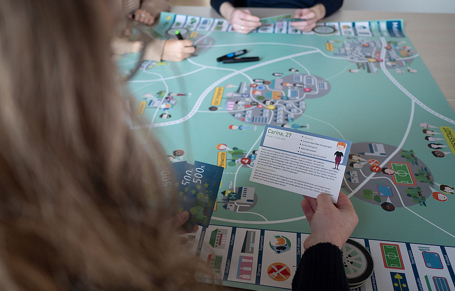 Spielplan und Spielelemente Mobiland Spielplan und Spielelemente von Mobiland