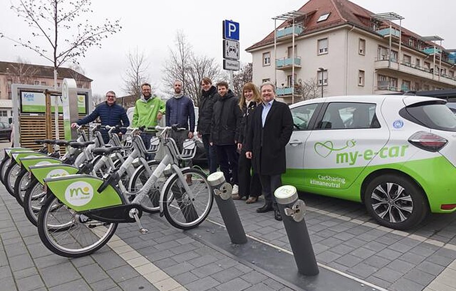 Einweihung Mobilstation Kehl Einweihung einer Mobilstation in der Stadt Kehl