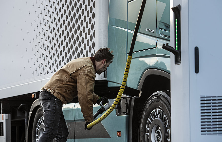 Faktencheck E-Lkw Link auf Faktencheck E-Lkw