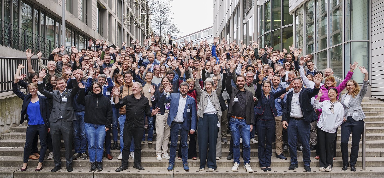 Gruppenfoto Fachkräfte 2026 Gruppenfoto des Netzwerks Fachkräfte für Mobilität und Klimaschutz im März 2026
